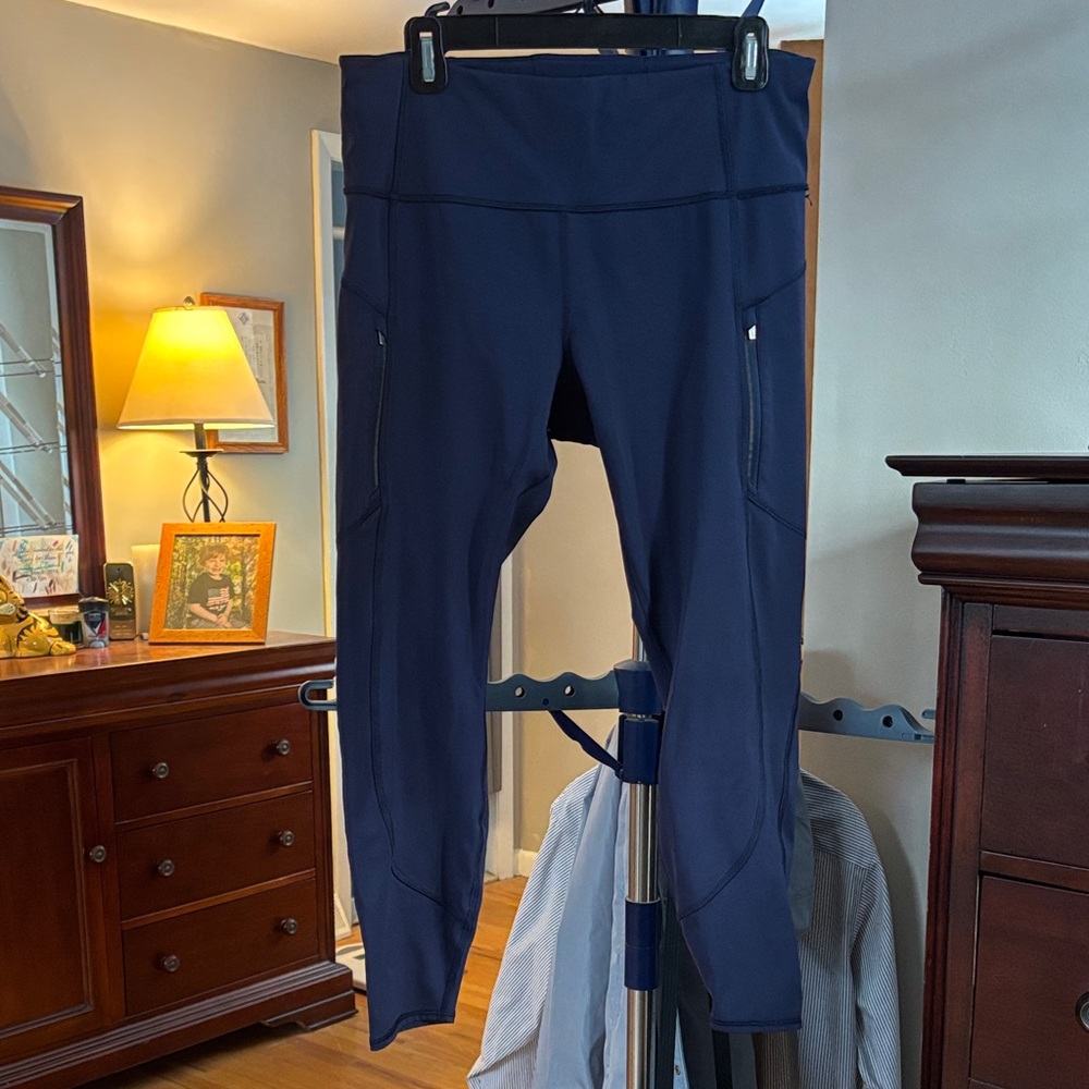 Athleta Navy Blue Leggings